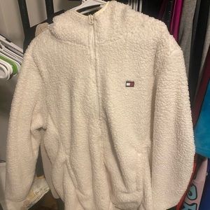 tommy hilfiger zip up with hood